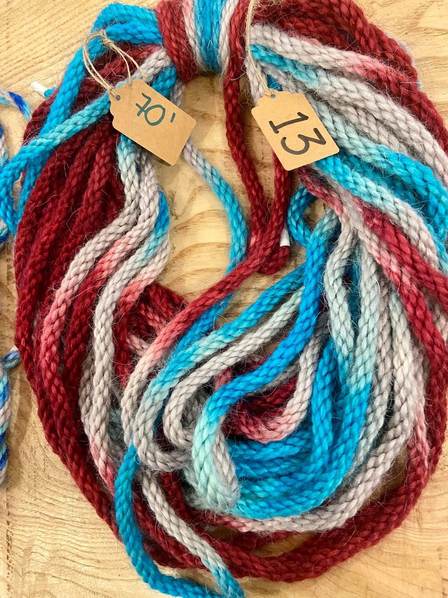 Mohair 8 ply tie-dye #4