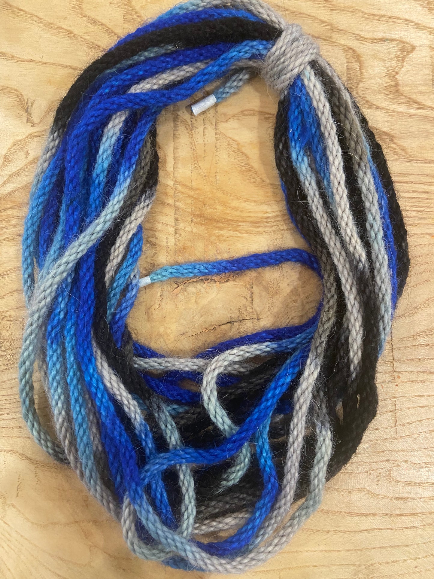 Mohair 8 ply tie-dye #16