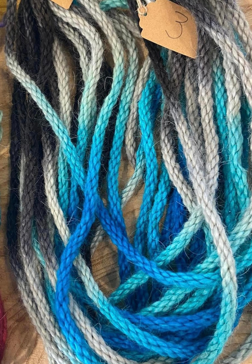 Mohair 8 ply tie-dye #5