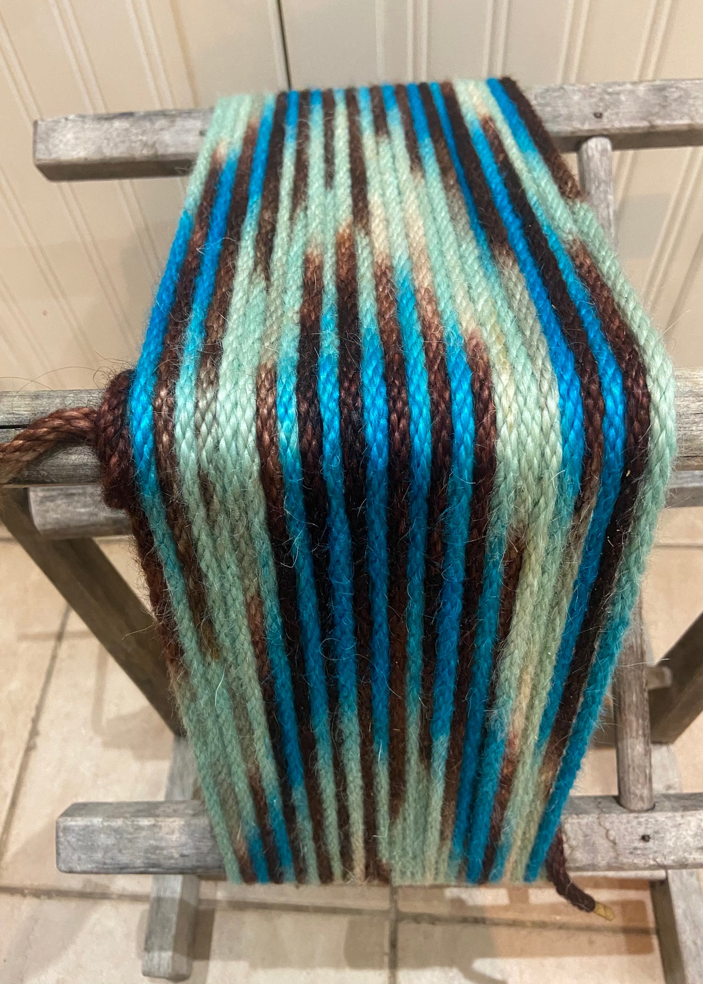Mohair 8 ply tie-dye #20