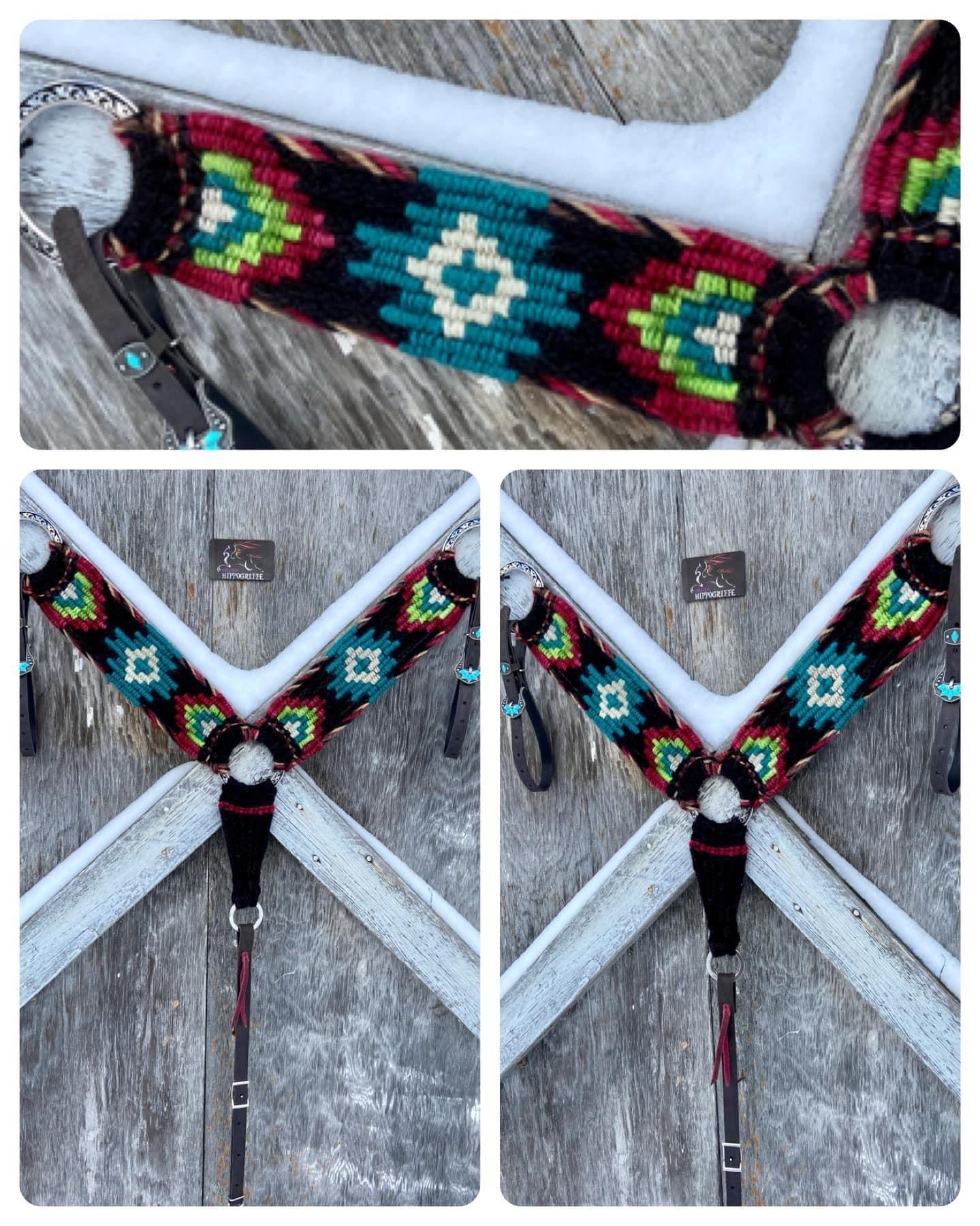 Mohair breast collar #11