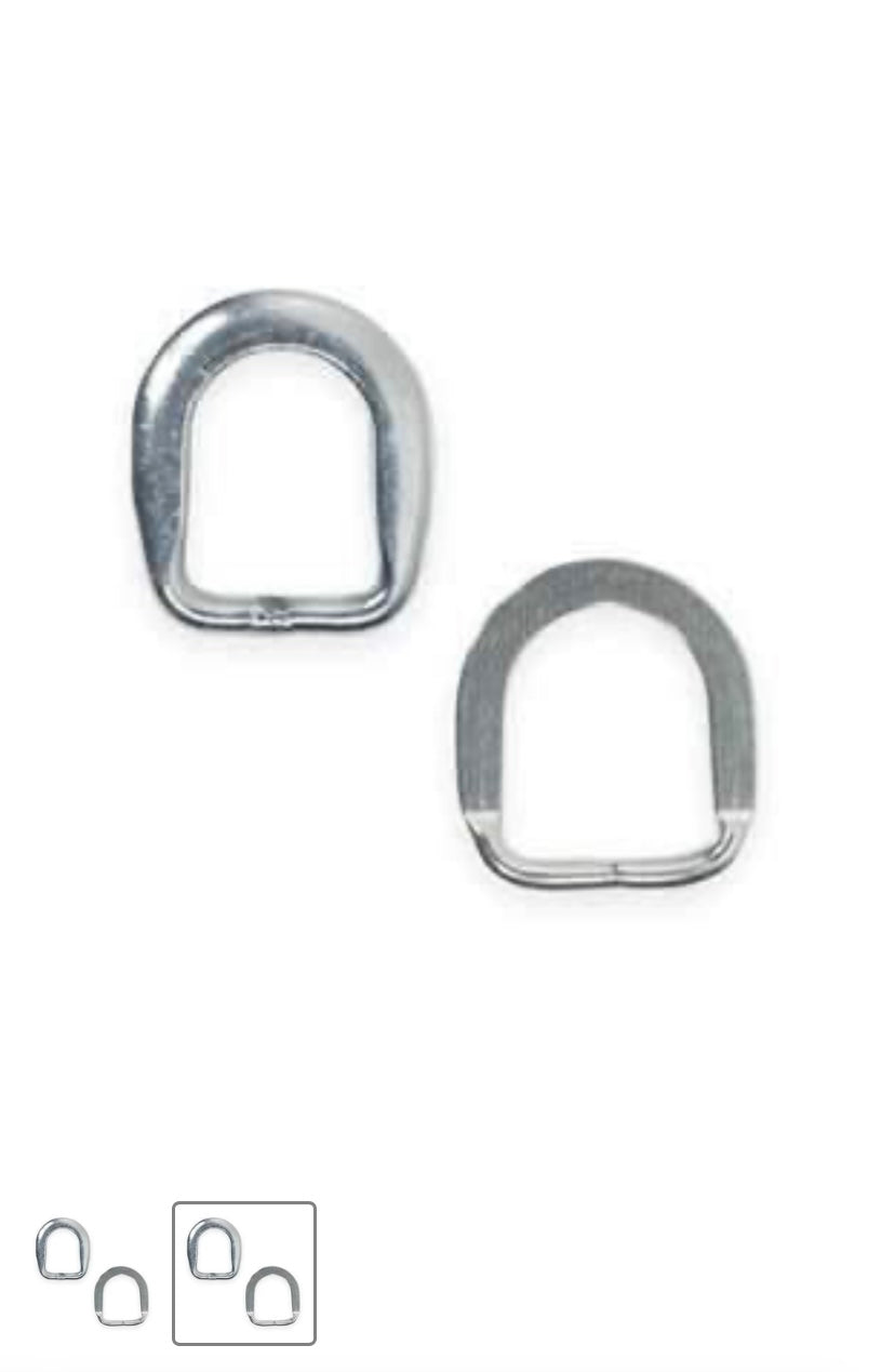 Stanless cinch D-Ring 1 inch