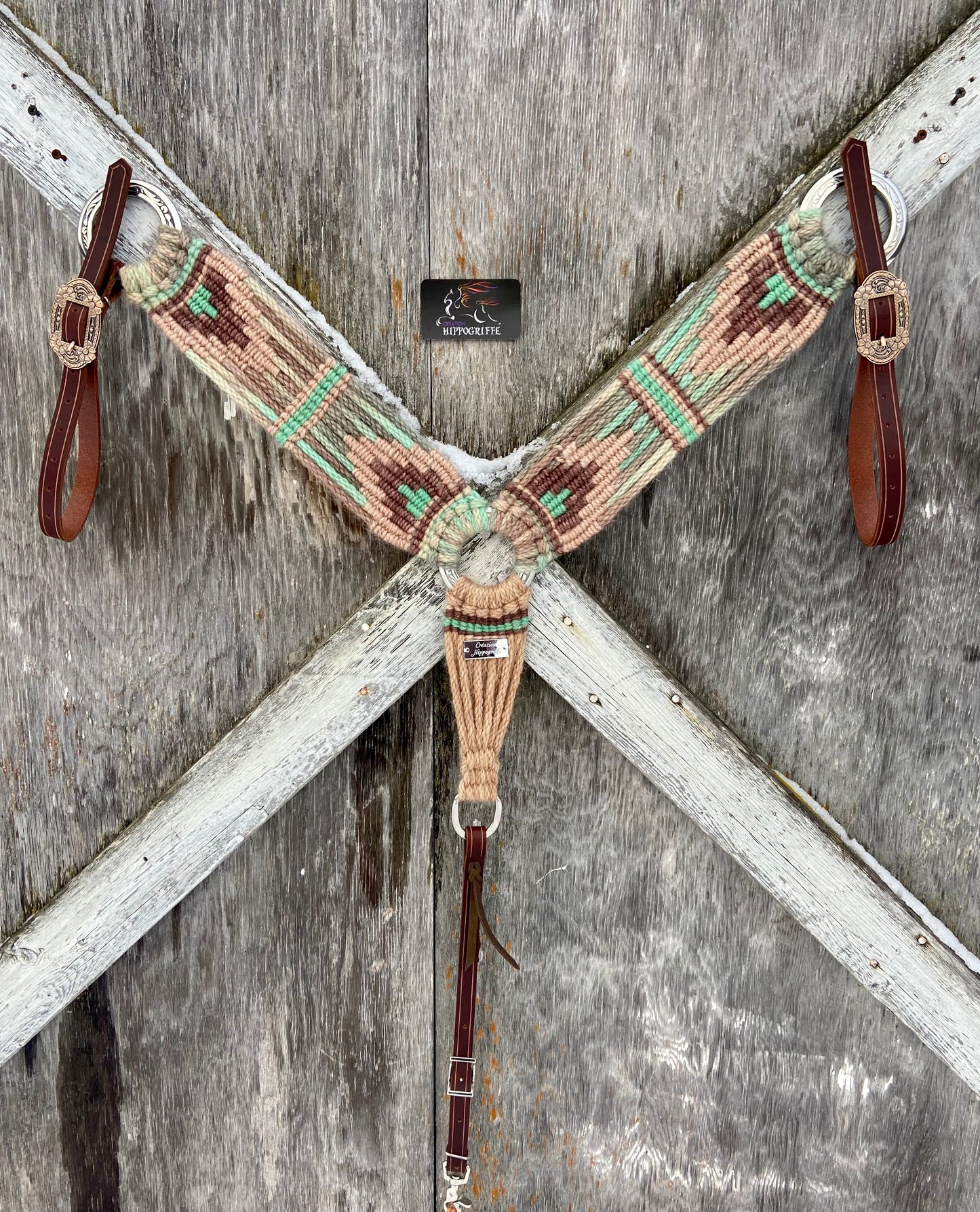 Mohair breast collar #3
