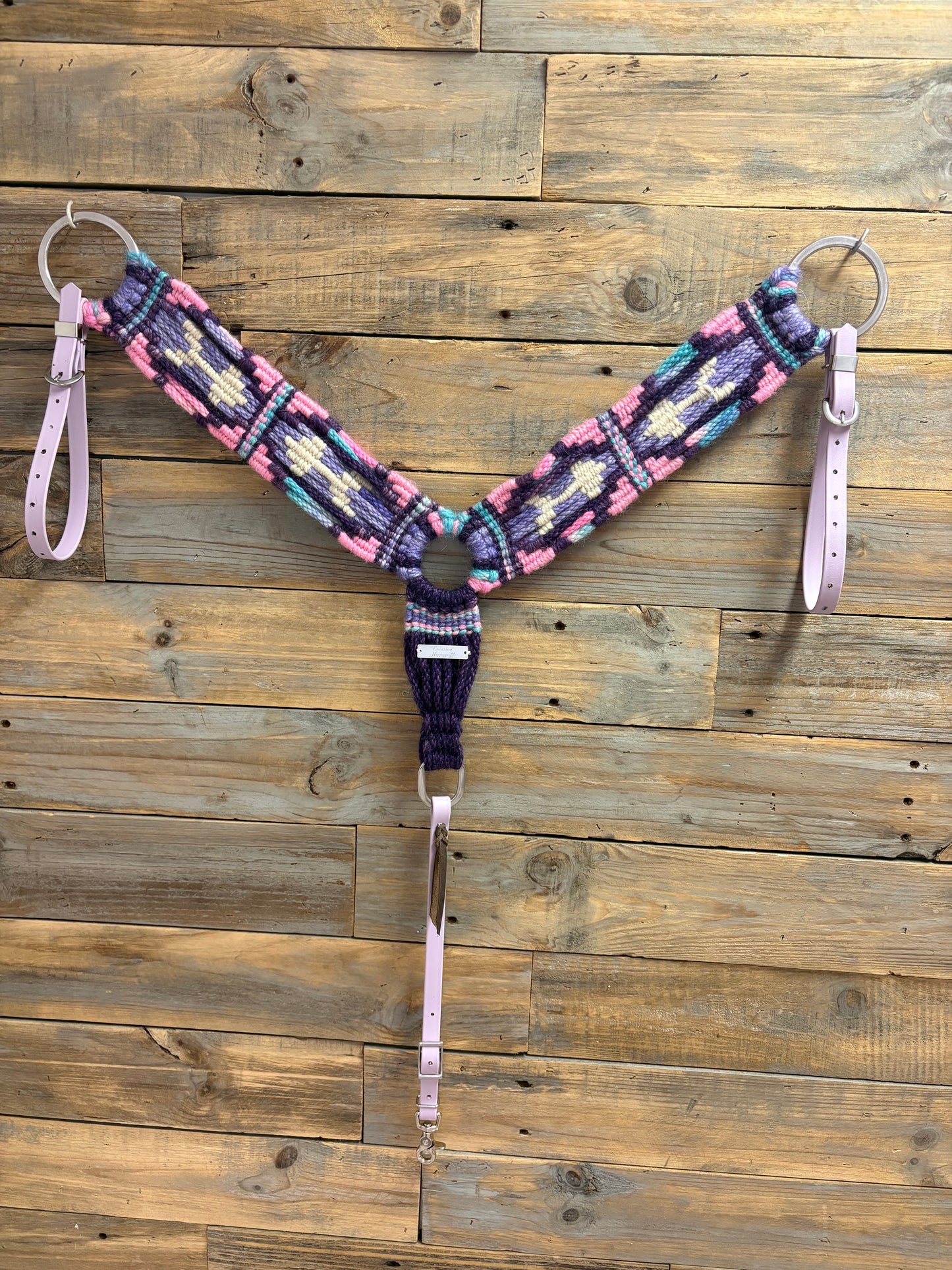 Mohair breast collar #15
