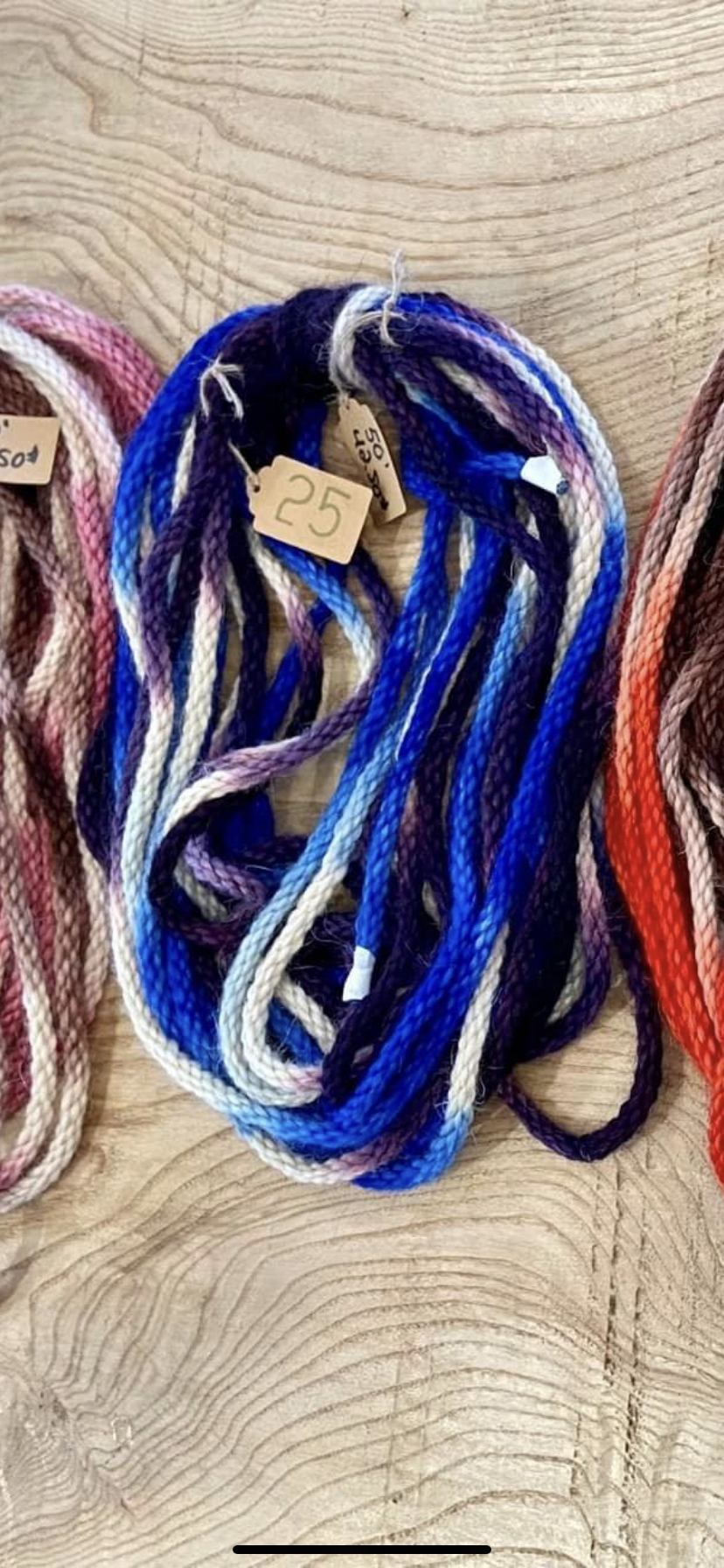 Mohair 8 ply tie-dye #11