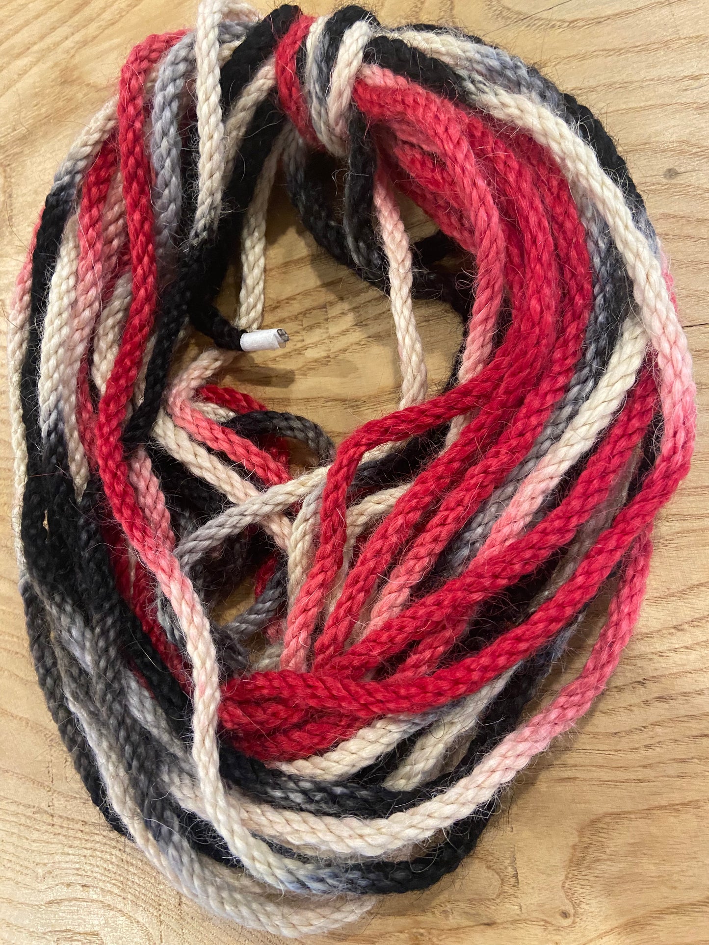 Mohair 8 ply tie-dye #6