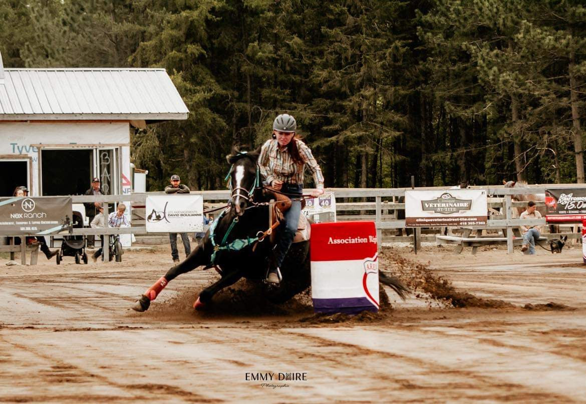 Mohair breast collar #14