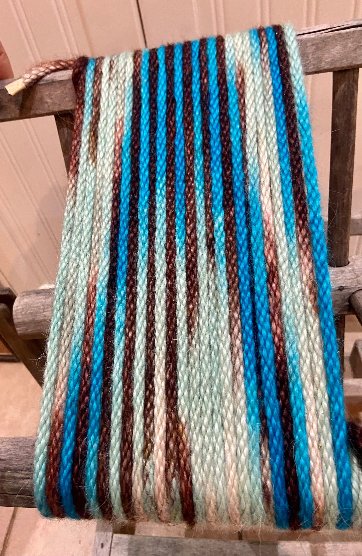 Mohair 8 ply tie-dye #20