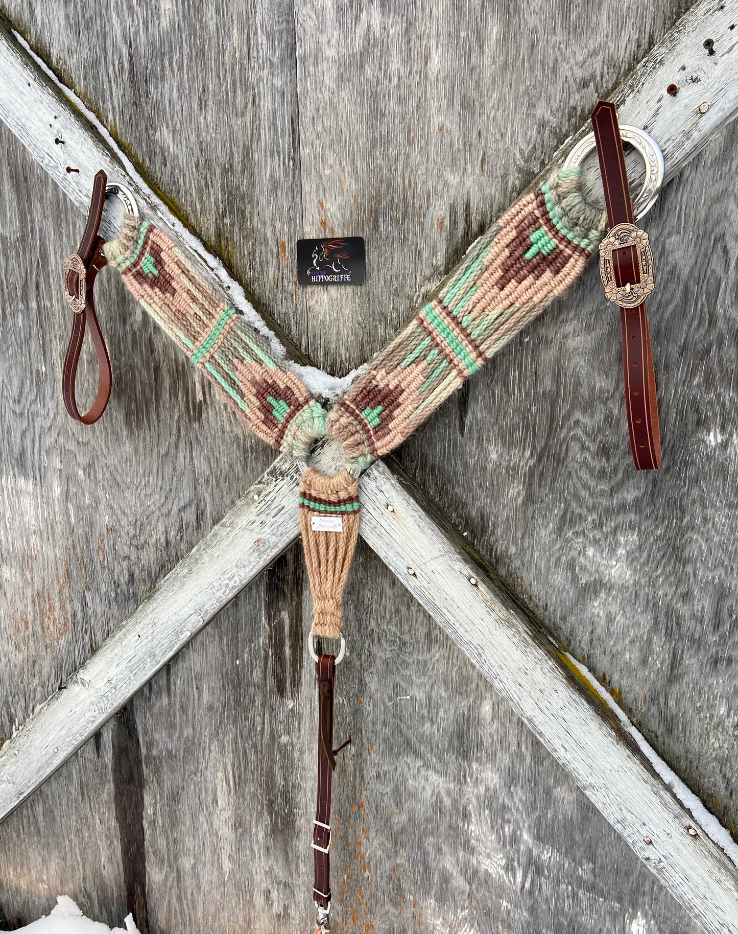 Mohair breast collar #3