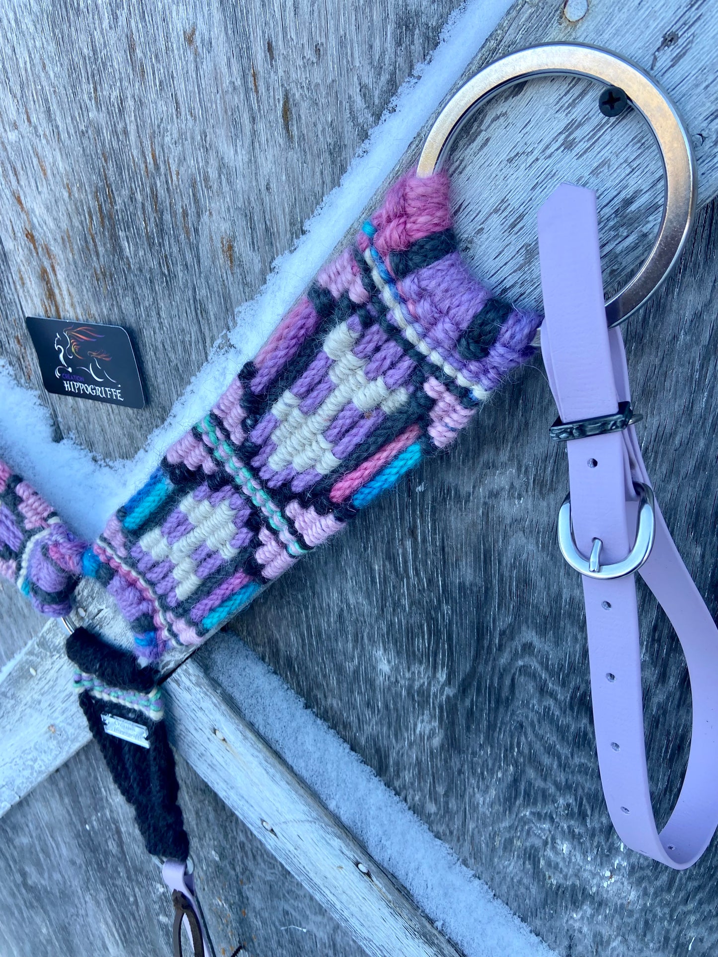 Mohair breast collar #15