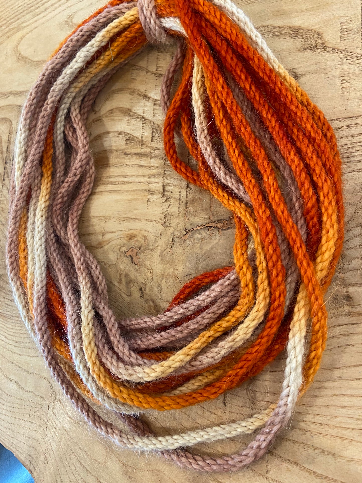 Mohair 8 ply tie-dye #20