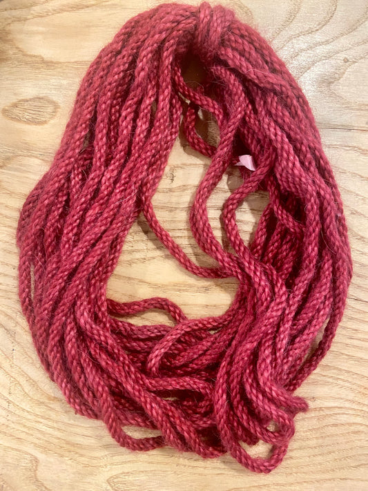 Mohair 8 ply Cranberry