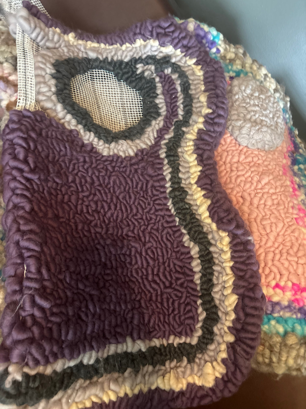 Wool Saddle Pad Tapis de laine tiré