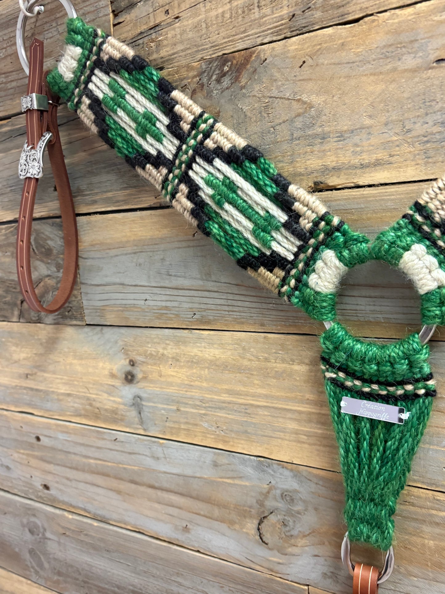 Mohair breast collar #16