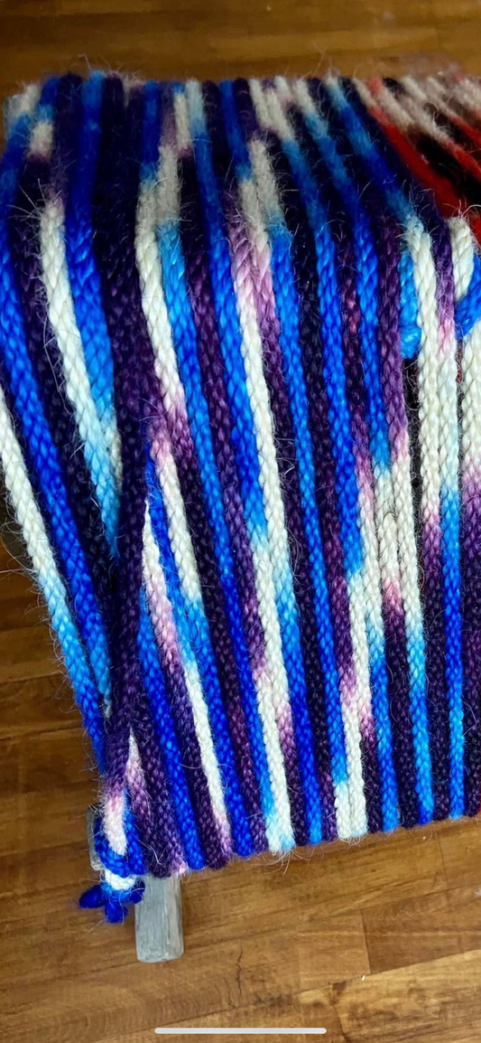 Mohair 8 ply tie-dye #11