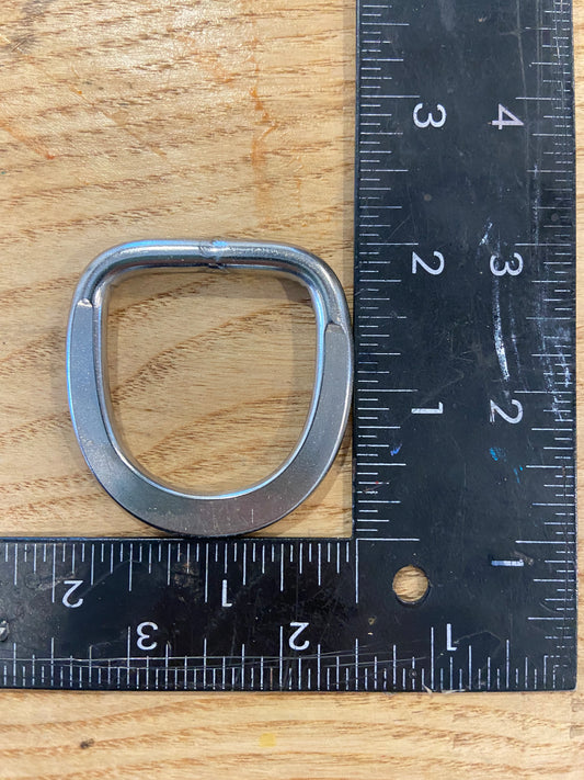 Stanless cinch D-Ring 2 inch